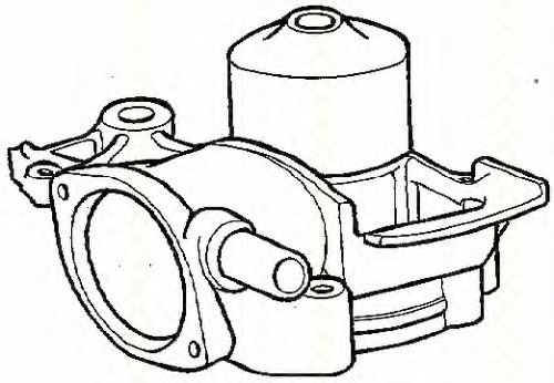 TRISCAN 8600 68115 Water Pump